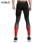 Men's Gym Pants Manufacturer - OEM/ODM Custom Print Compression Running Tights
