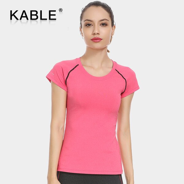 Women's Fitness T-shirt Manufacturer - OEM/ODM Custom Lightweight Breathable T-shirt