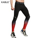 Men's Gym Pants Manufacturer - OEM/ODM Custom Print Compression Running Tights