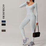 Women's Romper Manufacturer - OEM/ODM Custom Beauty Back Double Pocket Jumpsuit