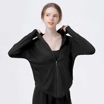 Women's Jacket Manufacturer - OEM/ODM Custom Hooded Full Zip Yoga Jacket