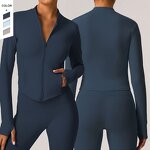 Women's Jacket Manufacturer - OEM/ODM Custom Winter Brushed Keep Warm Zipper Coat