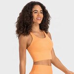 Sports Bra Manufacturer - OEM/ODM Custom Widened Shoulder Straps Cross Back Bra