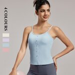 Women's Tank Top Manufacturer - OEM/ODM Custom Nude Feeling Thin Strap Vest