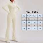 Women's Jumpsuit Manufacturer - OEM/ODM Custom Long-Sleeved Zipper Hip Lifting Jumpsuit