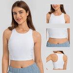 Women's Sports Vest Manufacturer - OEM/ODM Custom High Collar Anti Glare Vest