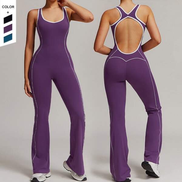 Women's Bodysuit Manufacturer - OEM/ODM Custom Breathable Nylon Butt Lift Jumpsuit