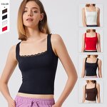 Women's Tank Top Manufacturer - OEM/ODM Custom Beauty Back Lace Sports Top