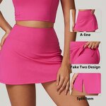 Women's Tennis Skirt Manufacturer - OEM/ODM Custom Quick Drying Side Slit Hem Skirt
