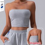 Women's Yoga Bra Manufacturer - OEM/ODM Custom Strapless Nude Seamless Bra