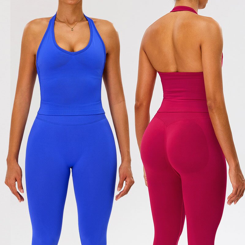 Women's Yoga Set Manufacturer - OEM/ODM Custom XL 2-Piece Tank Top Leggings Set