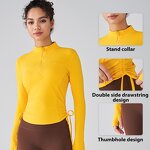 Women's Pullover Manufacturer - OEM/ODM Custom Quick Dry Half Zip Longsleeve