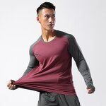 Men's Sports Top Manufacturer - OEM/ODM Custom Breathable Running Long Sleeve Top