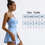 Women's Tennis Skirt Manufacturer - OEM/ODM Custom Four-way Elastic Removable Cup Skirt