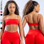 Women's Sports Bra Manufacturer - OEM/ODM Custom Seamless Skinny Strap Bra