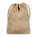 Jute Bag Manufacturer - OEM/ODM Custom Logo Hessian Drawstring Coffee Bag