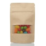 Kraft Paper Pouch Manufacturer - OEM/ODM Stock Plain 8OZ Stand up Coffee Bag