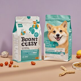 Pet Food Packaging Bag Manufacturer - OEM/ODM Custom Flat Bottom Zipper Mylar Bag