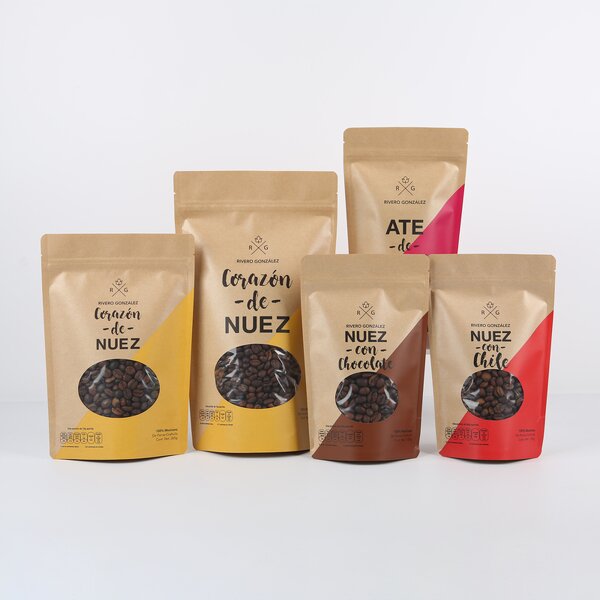 Kraft Paper Pouch Manufacturer - OEM/ODM Custom Biodegradable Zipper Coffee Bag