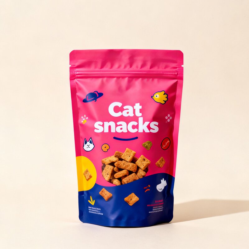 Stand up Pouch Manufacturer - OEM/ODM Custom Tear Notch Pet Treats Packaging