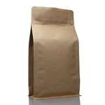 Kraft Paper Pouch Manufacturer - OEM/ODM Stock Plain 8OZ Stand up Coffee Bag