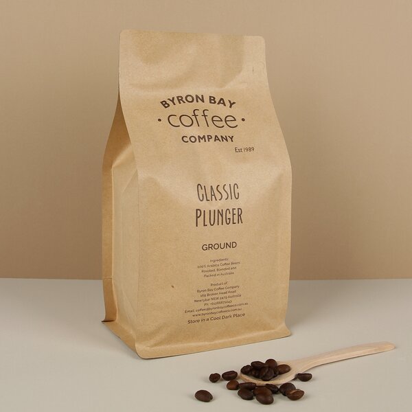 Biodegradable Coffee Bag Manufacturer - OEM/ODM Custom Kraft Paper Zipper Bag