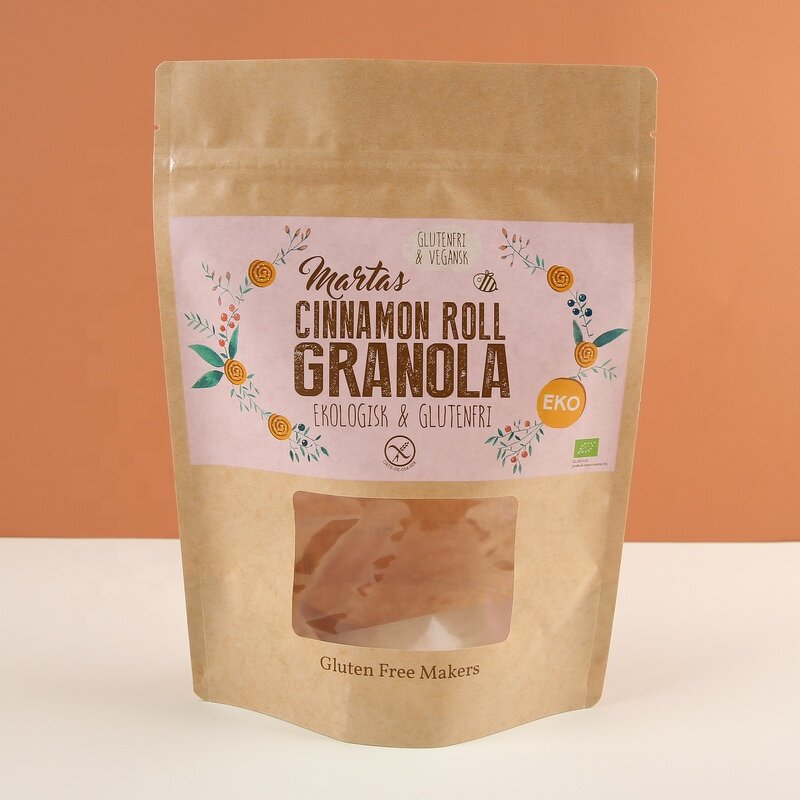 Kraft Paper Bag Manufacturer - OEM/ODM Custom Compostable Zipper Tea Coffee Bag