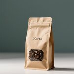 Kraft Paper Pouch Manufacturer - OEM/ODM Custom Flat Bottom Window Coffee Bag