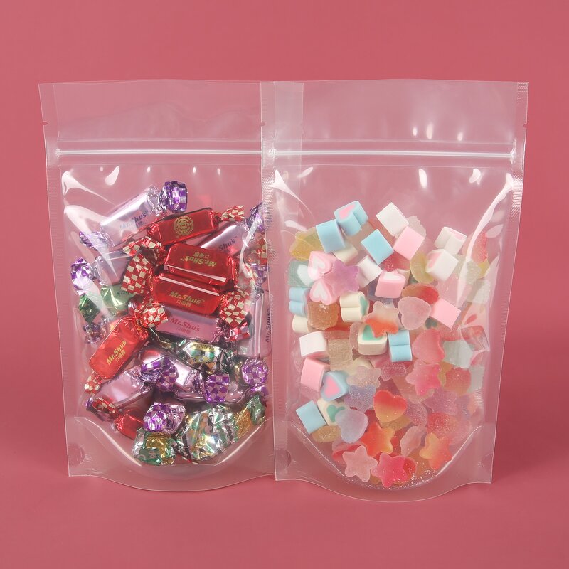 Mylar Pouch Manufacturer - OEM/ODM Custom Clear Plastic Resealable Candy Bag