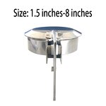 304 Stainless Steel Cap Supplier - Rain-proof Exhaust OEM