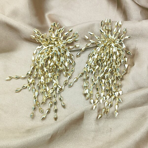 Tassel Earrings Factory - Custom Fireworks Beaded Handmade