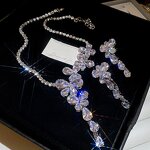 butterfly Jewelry Set Supplier - Custom Copper Inlaid Zircon