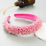 Sponge Hair Hoop Manufacturer - Custom Thin Colorful Crystal