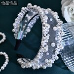Pearl Headband Supplier - Custom French Retro Mesh