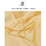 Titanium Steel Earrings Manufacturer - Custom Geometric Hoop