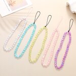 Mobile Phone Pendant Supplier - Custom Love Beaded Wrist Strap