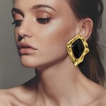 Resin Earrings Factory - Custom Bohemian Ethnic Stud OEM