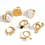 Pearl Ring Factory - Custom Ocean Style Gold-plated