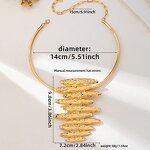 Pendant Necklace Supplier - Custom Irregular Pleated Collar