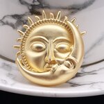 Gold Sun Brooch Manufacturer - Wholesale Custom Jewelry Pin