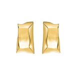 Geometric Earrings Manufacturer - Custom Irregular Gold Drop