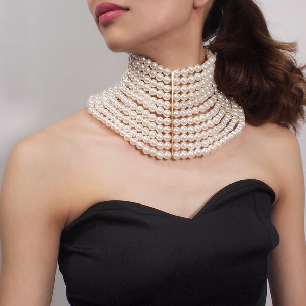 Pearl Necklace Manufacturer - Custom Multi Layer Bridal OEM