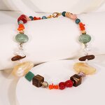 Stone Necklace Manufacturer - Custom Colorful Natural Clavicle