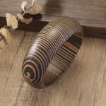 Wooden Bracelet Supplier - Custom Tree Grain Geometric