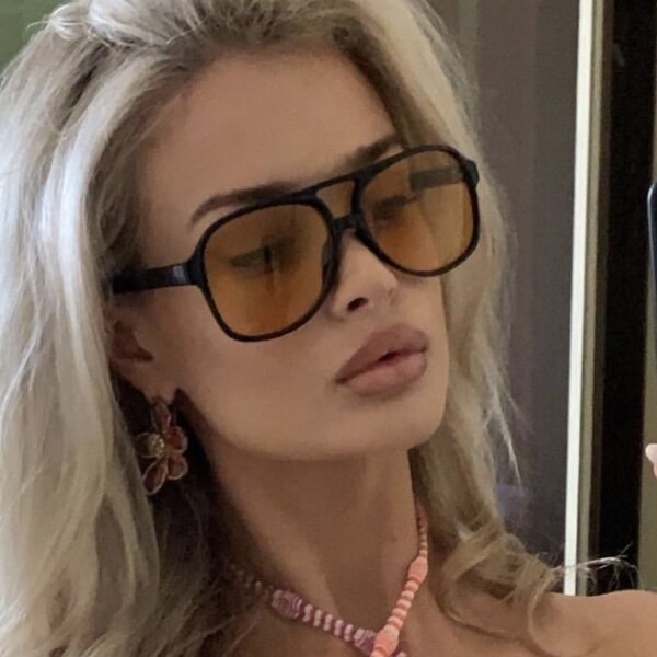 Double Beam Sunglasses Manufacturer - Custom Trendy Ins Style