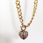 Cuba Chain Necklace Factory - Custom Micro Diamond Pendant