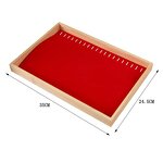 Bamboo Display Stand Supplier - Custom Bracelet Pendant Tray