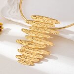 Pendant Necklace Supplier - Custom Irregular Pleated Collar