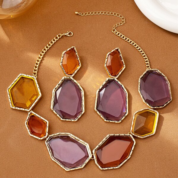 Hip Hop Jewelry Factory - Wholesale Bohemian Resin Gemstones