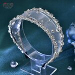 Wedding Headband Factory - Custom Simple Rhinestone Bride